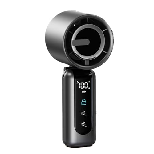 Mini ventilador de mano con IA y batería de 4000 mAh para el calor 2