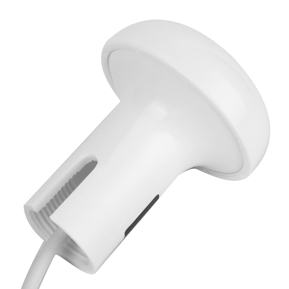 HA-017 Antena GPS Zewnętrzny Kabel 10 M ze Złączem TNC, Wodoodporny Przedłużacz RF do Samochodu i na Pokładzie, Biały Plastikowy Kabel Antenowy IP67