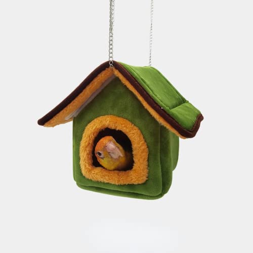 Image of Winter Warm Bird Nest House Bed Hammock Toy for Pet Pet Parrot Parakeet Cockatiel Conure Lovebird