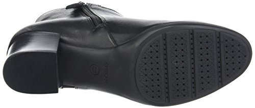 Geox D Annya Mid A, Stivali Donna, Nero (Black)