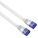 Produktbild Hama Cat-6, UTP, Flachkabel, weiß, 10,00 m weiß 10 m