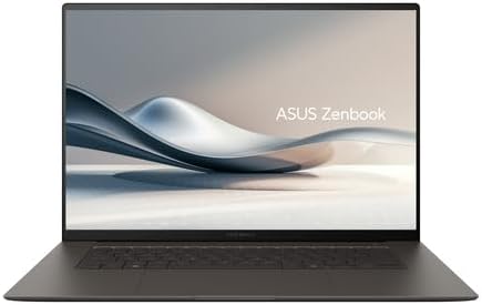 ZENBOOK 16 S UM5606WA 16" OLED 3K 2880 * 1800, RYZEN 9 AI 370, 32 GB DDR5, SSD 1TB NVME, WINDOWS 11, WIFI 7, WEBCAM IR, TASTIERA RETROILLUMINATA
