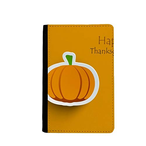 Protège-passeport citrouille de Thanksgiving contre l'usure de voyage