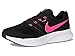 Nike Women's Run Swift 3 Road Running Shoes, Black/Hyper Pink-White, 11