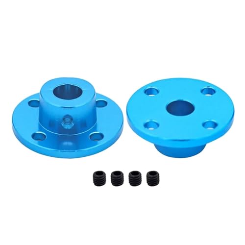 Accouplement à bride rigide 4mm connecteur de guidage de moteur d'arbre pour pièces de bricolage 2PCS