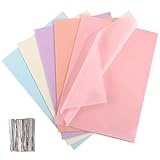 kesote おはながみ お花紙 5色 300枚 夏 フラワーペーパー ペーパーフラワー 紙 17×24cｍ