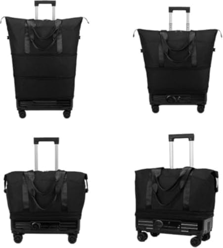 [IWEJ] �܂��ݎ��L�����[�o�b�O ��e�ʊg���@�\�t�� �É��L���X�^�[ �����y�� �g���x���E�o���p�g�����[�o�b�O (�u���b�N)