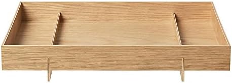 blomus Tablett -ABENTO- | Serviertablett aus Holz | Größe L | Natürliches Design | Dekotablett für Küche, Esszimmer & Wohnbereich | Vielseitig einsetzbar