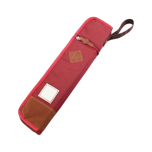 ドラマーステージパフォーマンスに適した生地のテクスチャを提供する実用的なファブリックドラムスティックストレージケースドラムスティックキャリングケース