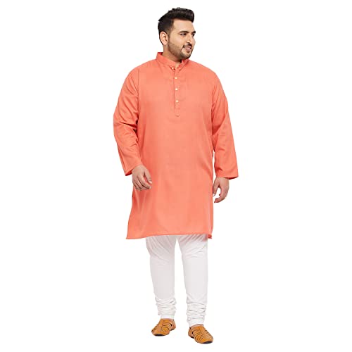Image of Bigbanana Plus Size Men Regular Fit Kurta