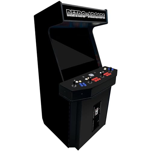4 Player Upright Arcade Machine with 4,708 Games in 1 32" Monitor...
