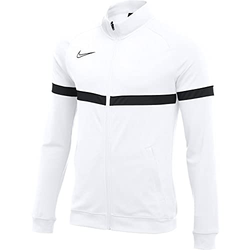 Nike, Dri-Fit Academy 21, Trainingsjacke, White/Black/Black/Black, M