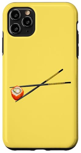 箸巻き寿司 ? 日本のマキと魚卵 スマホケース iPhone 11 Pro Max 用
