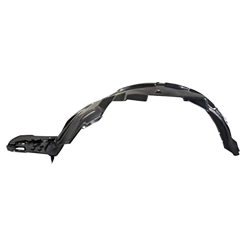 Image of TRQ Front Driver and Passenger Side Inner Fender Liner Set Compatible with 2013-2015 Acura ILX