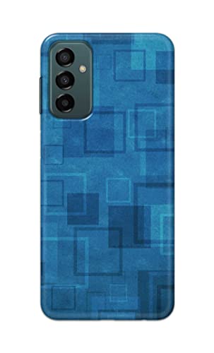 Image of Printed Hard Back Cover Case for Samsung Galaxy F23 5G | Samsung Galaxy M23 5G Back Cover (Plain Azure Blue) -203