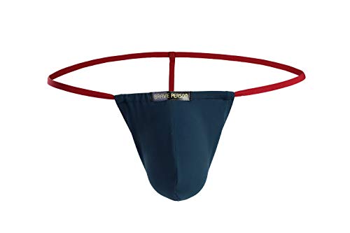 Swbreety Men's Low Rise G-String Sexy T-String Back Thong Underwear Multi Pack4