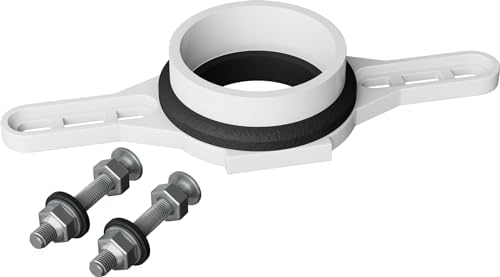 PROFLO PFPHUFK 2" PVC Horizontal Hub Urinal Flange Kit - White