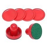 Material: las paletas de hockey de aire están hechas de plástico, ambientalmente seguro y reutilizable.
