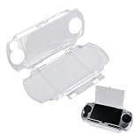 Crystal Clear Hard Protective Case for PSP 2000/3000, Full Protection Anti-Scratch & Anti-Fingerprint Universal Game Console Transparent Shell