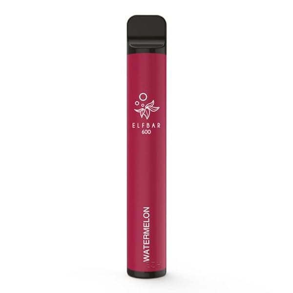 Elfbar Elf bar Watermelon Wassermelone 600 Züge E-Shisha E-Zigarette Vape Nikotinfrei ohne Nikotin – Bild 4