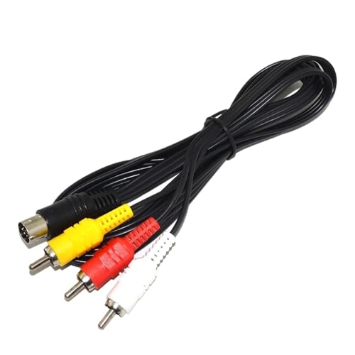 Câble Sega Saturn RCA pour réparer les faux contacts audio vidéo SS