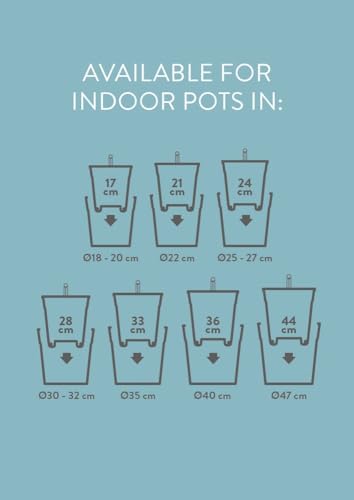 elho Self-watering Insert 21 - Accessory for Indoor Plant Pots - diameter 20.7 x H 19.5 cm - Black/Living Black - Image 3