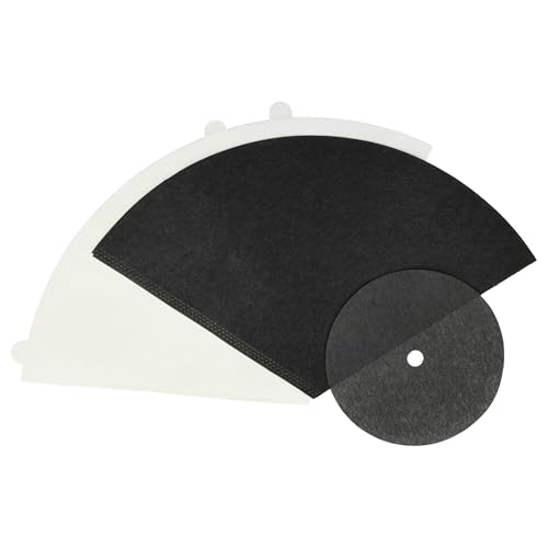Miniatura 8 de Vhbw 16x Filtro Compatible Con Filter Queen Majestic 360 Aspiradora - Filtro Carbón Activo, Cono De Filtro, Filtro Protección Motor
