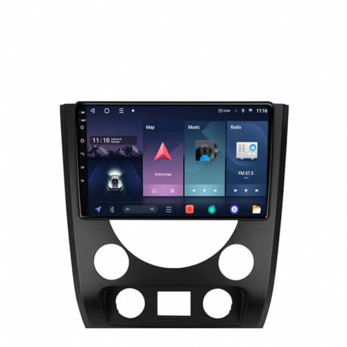 Radio 2 DIN para Porsche Cayenne 2002-2010 con CarPlay y Android Auto