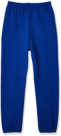 Hanes Boys EcoSmart Fleece Sweatpants, Midweight Cotton/Poly Fleece Pants for Boys, Cuffed Sweats