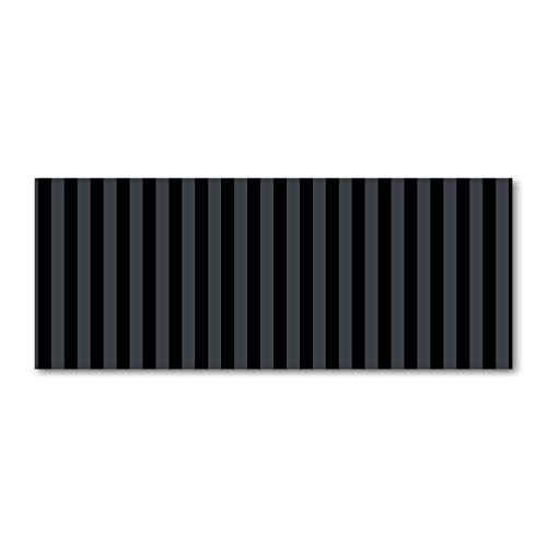 Fond de hotte en verre noir et gris 125x50cm pour sublimer votre cuisine ouverte