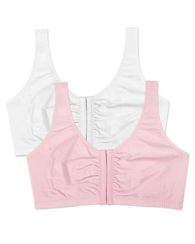 Image of Fruit of the Loom Women's Multi-Pack Front Close Sports Bra