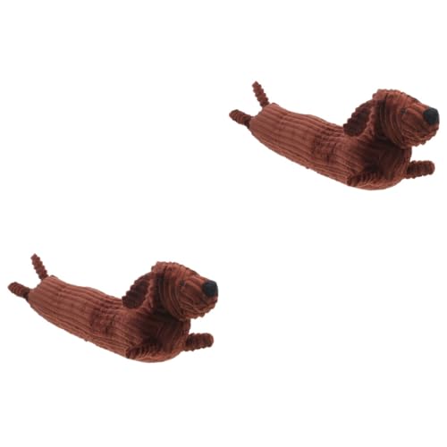 Peluche chiens longue jouet animaux peluche douce et décoration lit