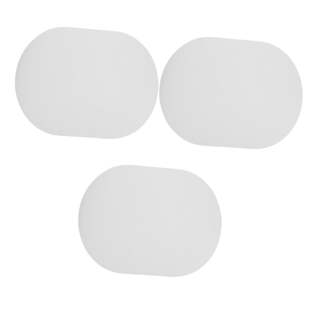POPETPOP 3pezzi Tappetino Assorbente Per Ciotole Animali Design Antiscivolo Oval Per e Facile Da Adatto Per Cani e