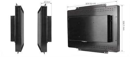 Image of 19 Inch Industrial Touch Display1280x1024 5:4 Aspect Ratio Waterproof VESA+Panel Mount for Indusitrial Retail Commercial