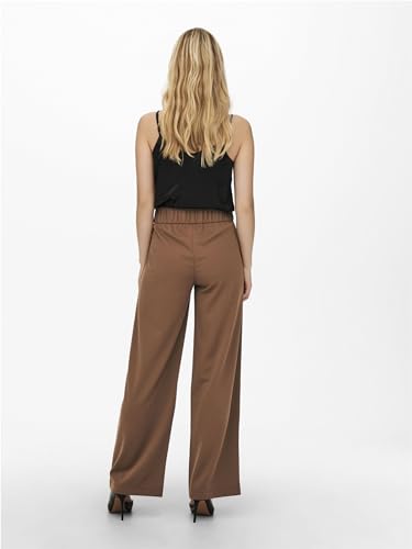 JDY Damen JDYGEGGO New Long Pant JRS NOOS weite Hose, Schwarz, XL/30