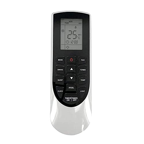 Image of Ehop YAN1F1 Compatible Remote Control for Voltas Air Conditioner Model Number: YAN1F1, YAN1F1F, Multi
