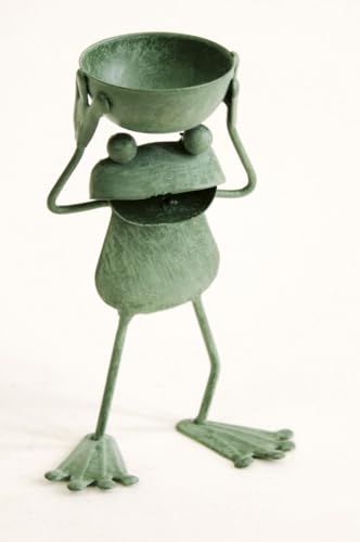 村田屋 【カエルの置物】 プチカエル 頭上キャッチ