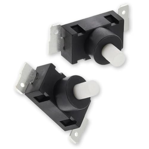 Interruptor de aspiradora YT-2513-F botón KAN-J4 de 2 pines 12A 4