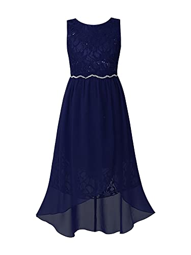 CHICTRY Kinder Mädchen Kleider Festlich Pailletten Partykleid...