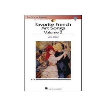 Favorite French Art Songs: Volume 2 - Low Voice (The Vocal Library Series) - Image 2