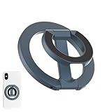 Industrial-Grade N52 Magnetism: Engineered with high-strength rare earth magnets on both sides, allowing you to not only secure the grip to your phone but also your device onto any like gym equipment, refrigerators, or car dashboards for hands-free viewing