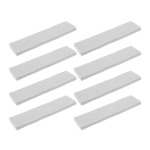 DIYEAH Pastillas de Freno de Fieltro 8 Piezas para Bicicleta Estática, Tamaño 30x120x10 Mm, Fibra Química Resistente, Accesorio para Bicicletas de Fitness y Ejercicio en Interiores