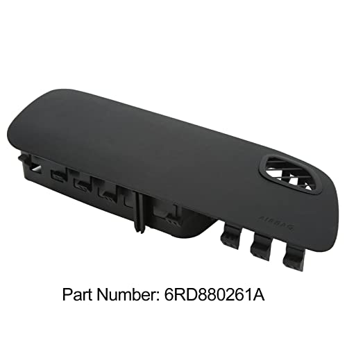 Painel lateral do passageiro com controle central para saída de ar 6RD880261A preto para carro