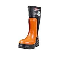 Oregon Yukon Rubber Chainsaw Boots, Class 3 Protective Work Boots, PPE Safety Shoes, Water Resistant Premium Rubber, Comfortable Professional Work PPE, Heat & Cold Resistant - UK Size 9 (43 EU)