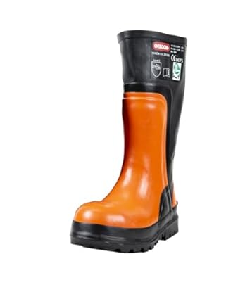 Foto di Oregon Yukon Stivali in Gomma con Puntale in Acciaio per utilizzo con Motosega, Taglia 45