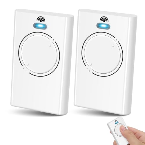 868 MHz Telecommande Portail,Télécommande Compatible avec XT2 868 SLH LR, XT4 868 SLH LR,4 Canaux Telecommande Porte de Garage,Noir (Lot de 2)
