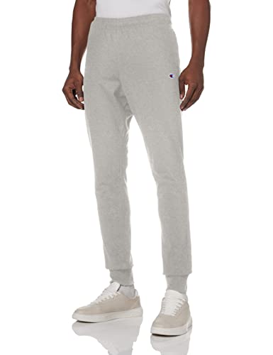 Champion mens Everyday Cotton Jogger Sweatpants, Oxford Gray, Small US