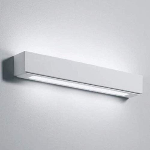 C F ORIGINAL APPLIQUE IN GESSO CERAMICO DI FORMA RETTANGOLARE PER 3 E14 CSF529