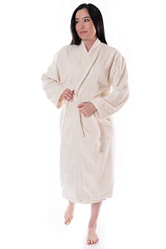 Ege Organics Bio-Bademantel, Weich & Saugstark – GOTS zertifizierte...