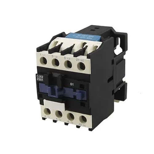 Contacteur ca 25A triphasé CJX2-2501 stoppe les pannes de bobine 380V 3 pôles